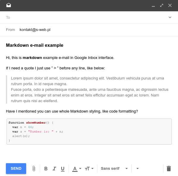 How to block quote in google docs
