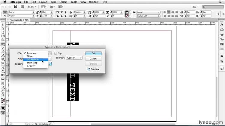 How to hang quotes in indesign