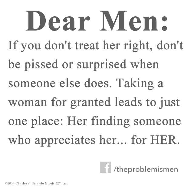 How to treat a woman quotes