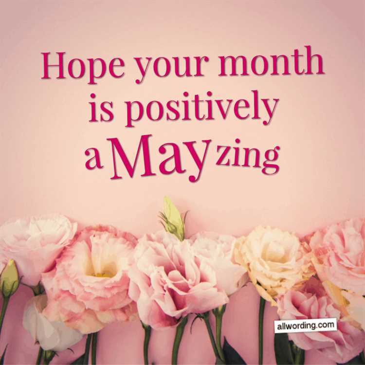 Share May's Inspirational Quotes and Inspire Others