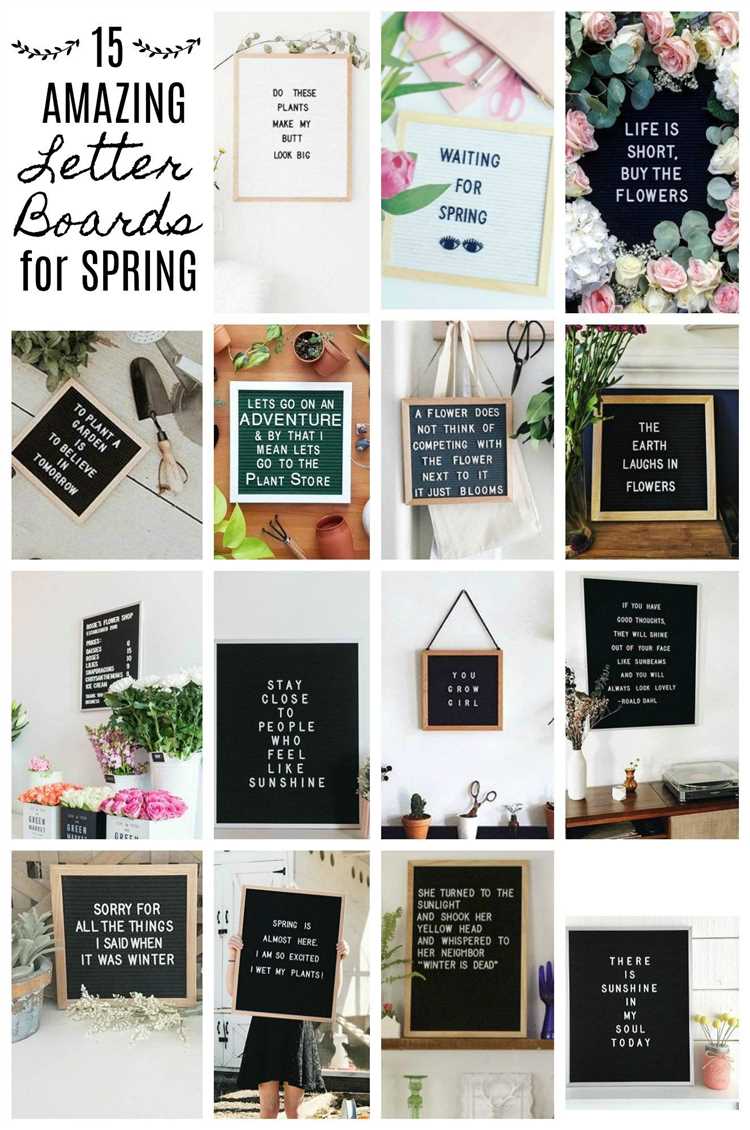 May letterboard quotes