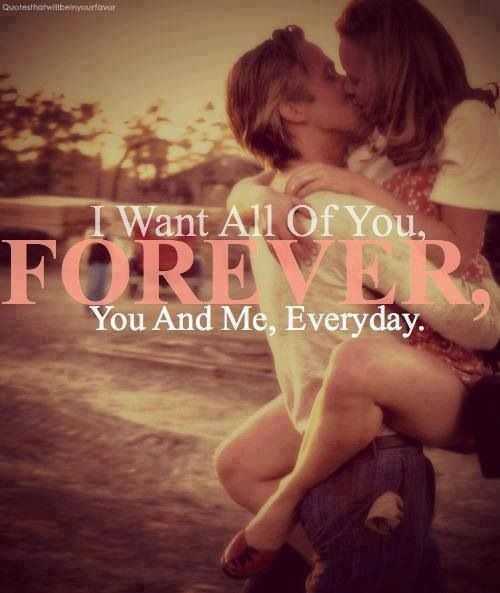 Me and you forever quotes