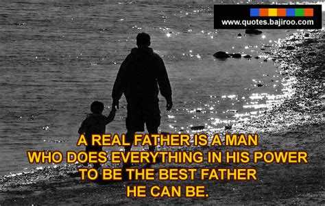 What a real father is quotes