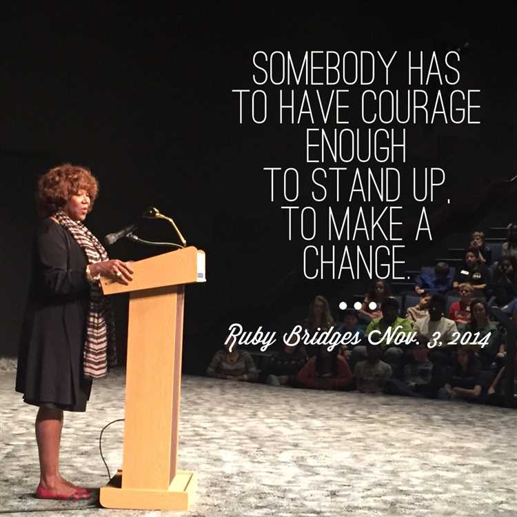 What is ruby bridges quote