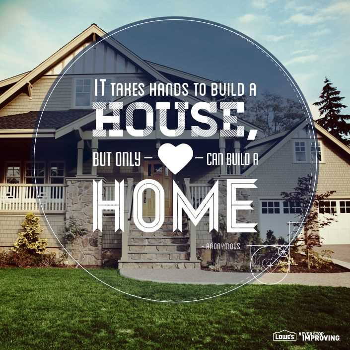 What makes a house a home quotes