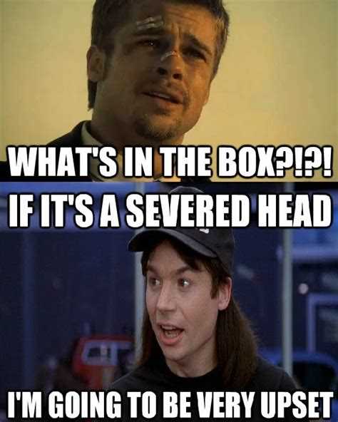 What's in the box movie quote