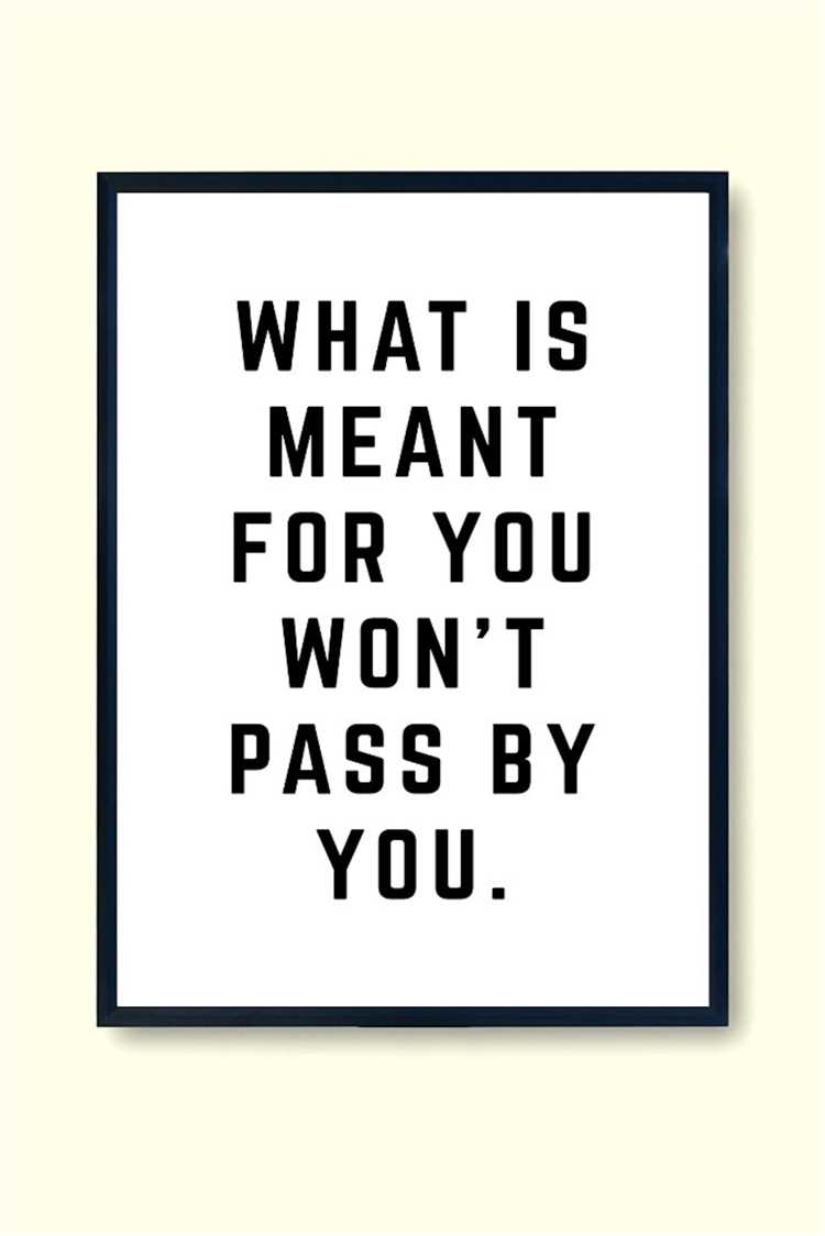 What's meant for you quotes