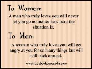 When a woman truly loves a man quotes