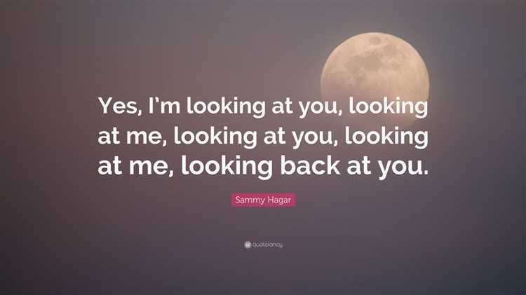 When i look at you quotes