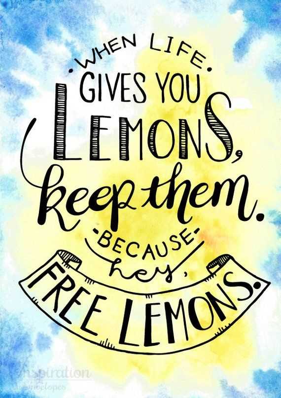 When life gives you lemons funny quotes
