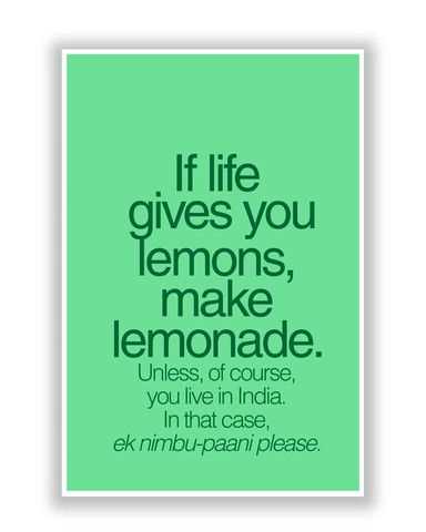 When life gives you lemons quotes funny
