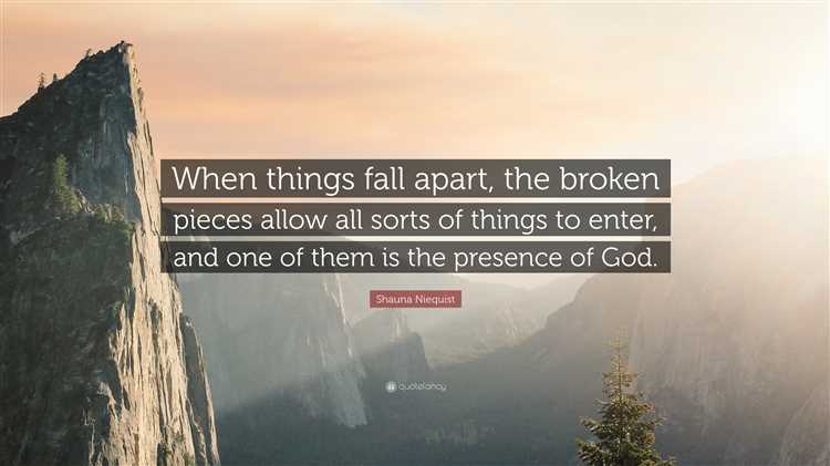 When things fall apart quotes
