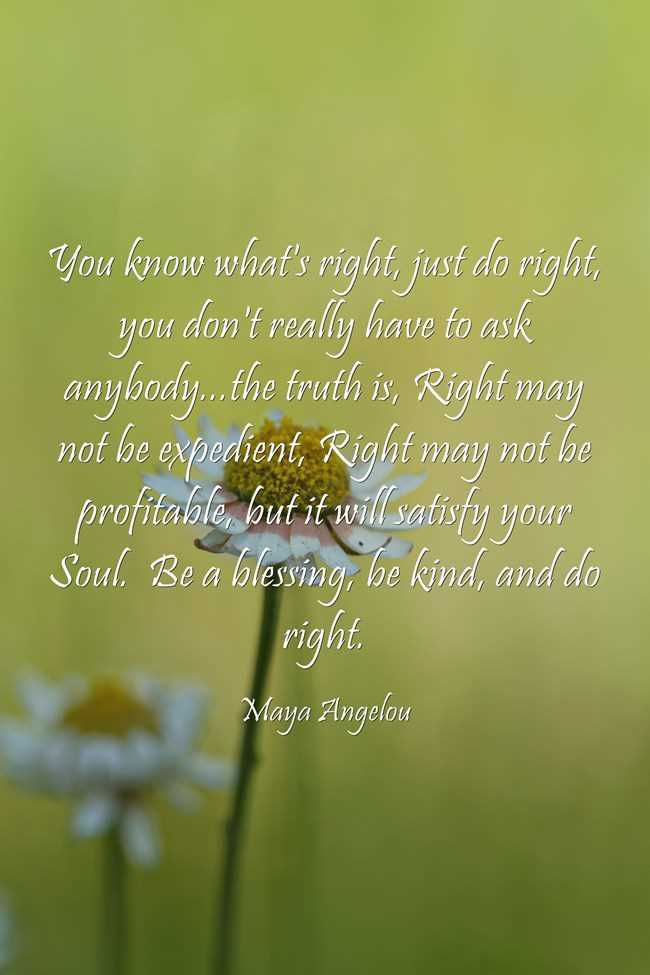 When you know you are right quotes
