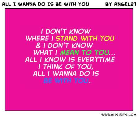 Where do i stand with you quotes