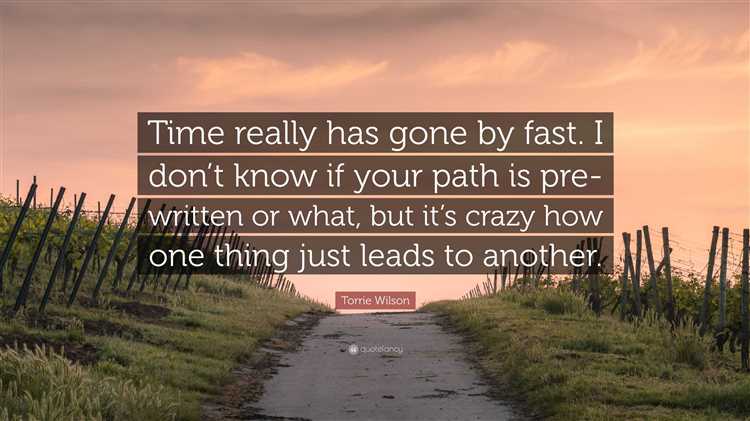 Where has time gone quotes