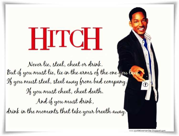 Will smith quotes from hitch